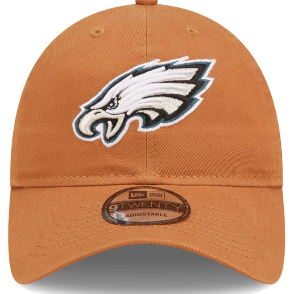 New Era Brown Philadelphia Eagles Core Classic 2.0 9TWENTY Adjustable Hat